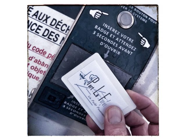 Réactivation badges sanitaires et  containers d'ordures ménagères 