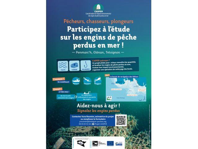 Participez à l'étude sur les engins de pêche perdus en mer !