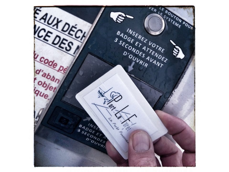 Réactivation badges sanitaires et  containers d'ordures ménagères 
